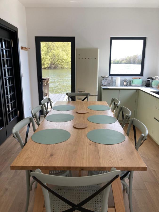 Seinehouse - Maison Flottante Vaux-Sur-Seine Dış mekan fotoğraf