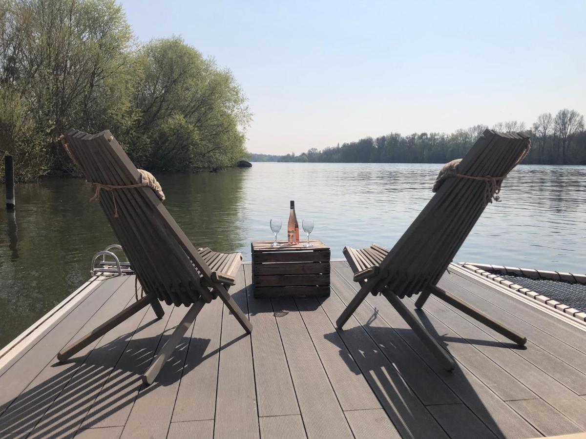 Seinehouse - Maison Flottante Vaux-Sur-Seine Dış mekan fotoğraf